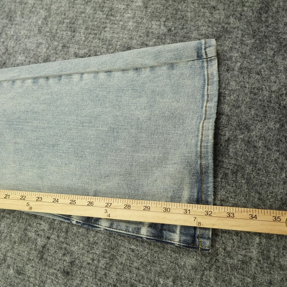 Judy Blue Jeans Womens 7/28 Denim Pin Tack Flare Mid Rise JB88655 Stretch Casual - Picture 7 of 12